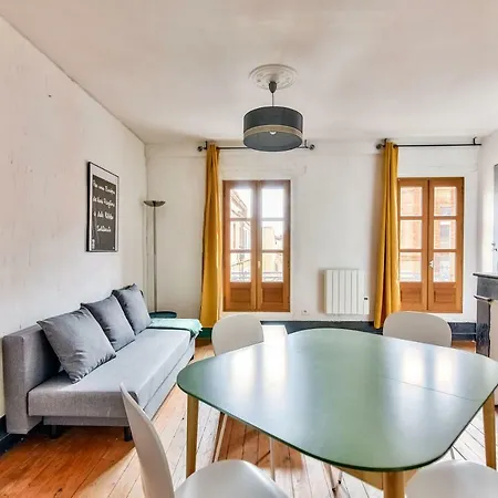 Spacious *3 Min From Capitole* 公寓